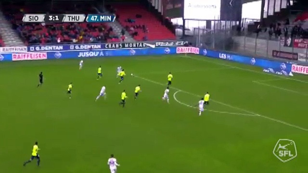 Sion 4:1 Thun (Switzerland. Super League. 11 March 2018)