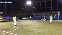 Le coup franc panenka de Totti en futsal