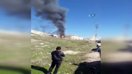 Beypazarı'nda tüp deposunda korkutan patlama