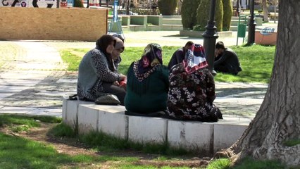 Bahar havası Gaziantep'te kendini gösterdi