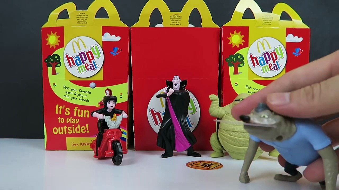 HOTEL TRANSYLVANIA 2 Happy Meal Halloween Dracula Mavis Murray Wayne Dennis Frank Blobby Toys