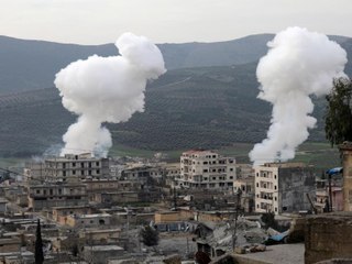 Turkish backed forces push into Syria