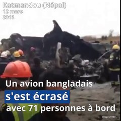 Le crash d'un avion fait 40 morts au Népal