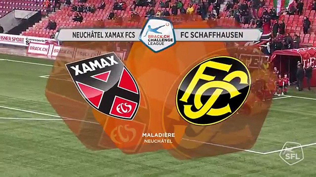 Xamax 1:0 Schaffhausen (Switzerland. Challenge League. 11 March 2018)