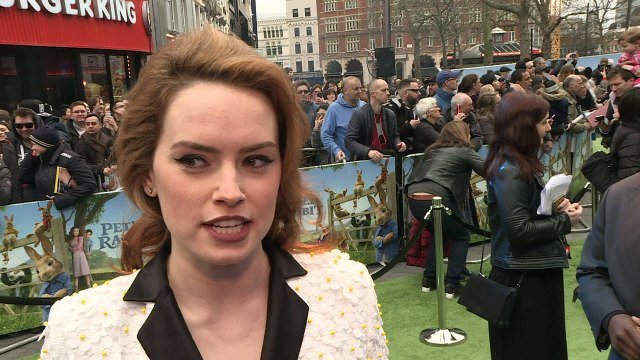 Would Daisy Ridley live in a hutch or have bunny ears?