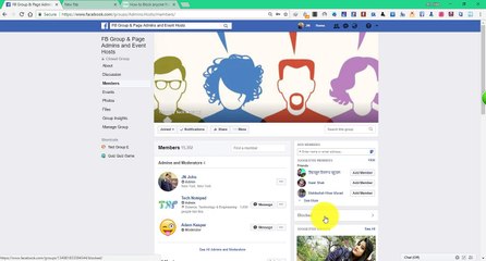 How to Block Anyone from a FB Group you Admin?