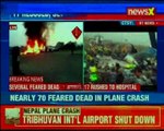 US-Bangla Airlines plane crashes at Kathmandu airport; at least 50 killed