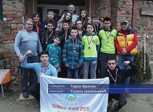 Četiri medalje za PSD Crni vrh Bor, 13. mart 2018. (RTV Bor)