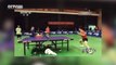 Watch: Chinese table tennis player’s intense routine goes viral