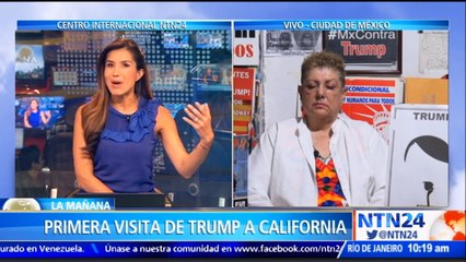 “Es un acto de provocación”: vocera de la Coalición Binacional contra Donald Trump sobre la visita del mandatario a California para revisar prototipos del muro