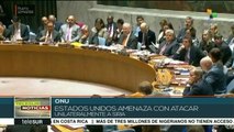 EE.UU. amenaza con atacar unilateralmente a Siria