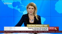 Philippine President criticizes US envoy for 