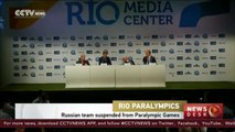 Russian team suspended from Rio Paralympic Games