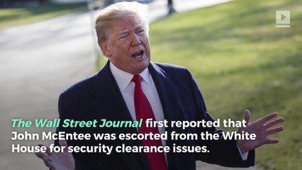 Trump's Longtime Personal Aid Escorted from White House