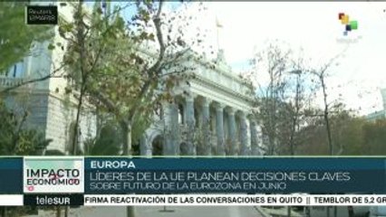 Ministros de Finanzas del eurogrupo se reúnen este lunes