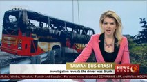 Taiwan bus crash: Investigation reveals the driver was drunk