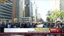 Rio Olympics: Torch relay crosses Sao Paulo