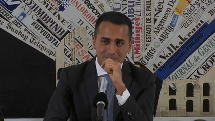 Di Maio alla Stampa estera: "Con noi l'Italia resterà nell'Ue, nella Nato e in Occidente"