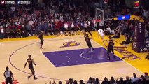 Lonzo Ball Misses Dunk _ Cavs vs LA Lakers