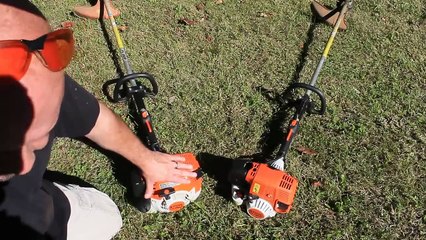 Stihl FS 250 vs FS 130 - Two stroke vs Four Stroke