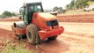 ขบวนรถก่อสร้าง รถบดดิน รถแม็คโคร รถดั้ม รถตักดิน ทำถนน | Excavator Kids Vehicles: bulldozer, truck