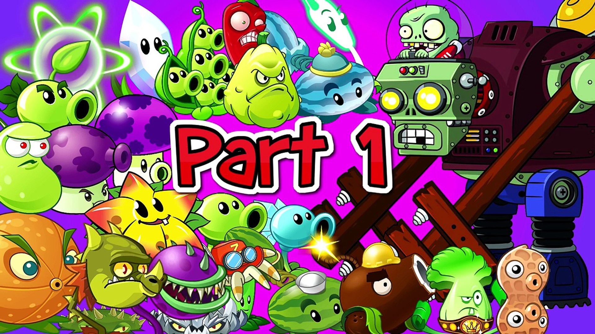 Plants vs Zombies 2 PC - Snow Pea and Repeater vs Gargantuar/ PvZ Gameplay  - video Dailymotion