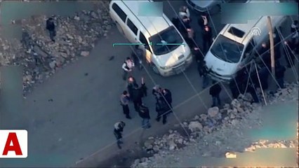 Teröristler Afrin�den çıkmak isteyen sivilleri ateş edip durdurdular