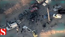 Teröristler Afrin�den çıkmak isteyen sivillere saldırdı