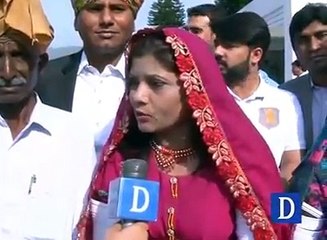 پاکستان کی پہلی ہندو خاتون سینیٹر کی پارلیمنٹ آمد