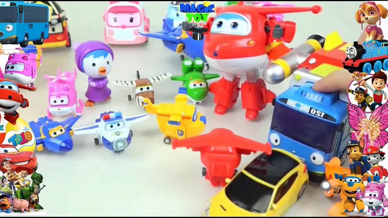 Super Wings and Robocar Poli