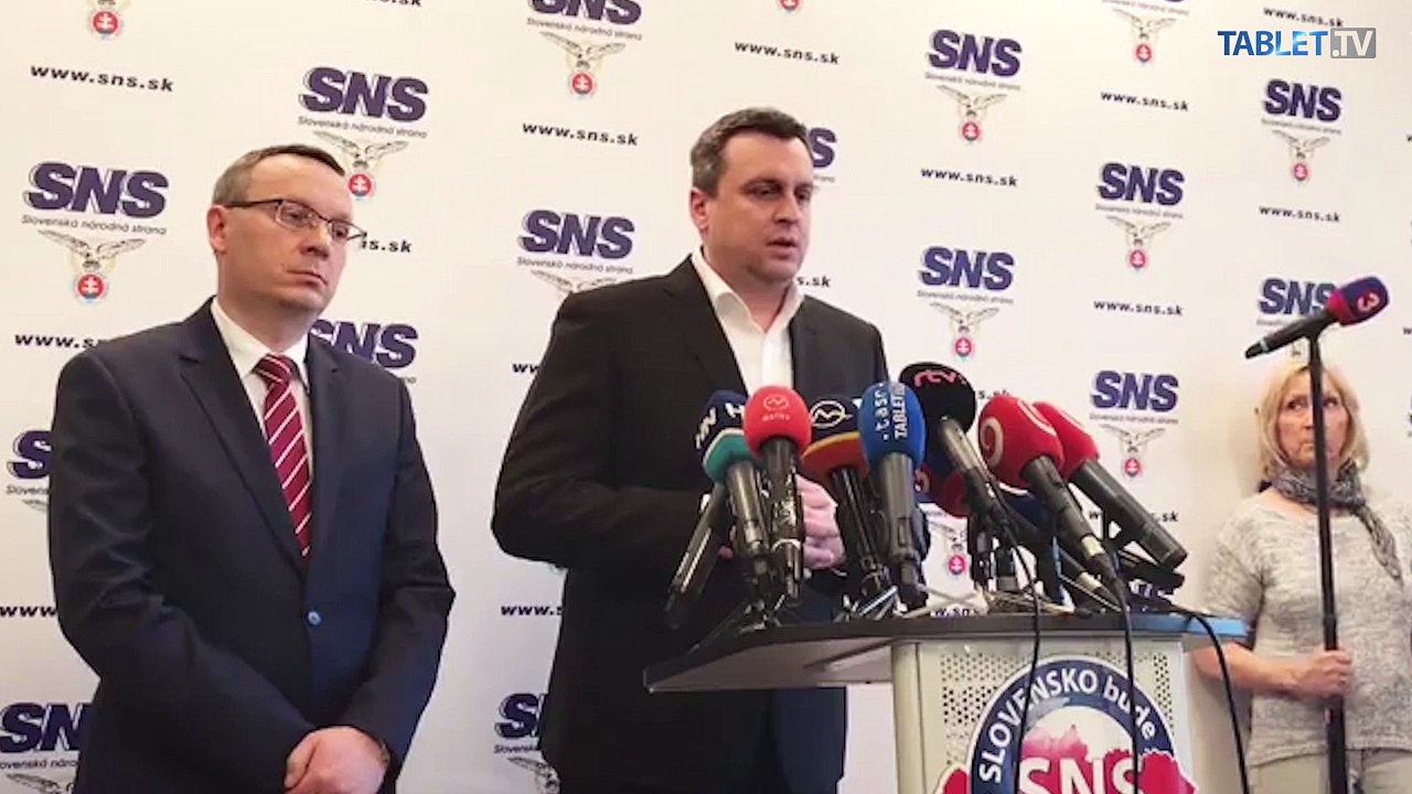 ZÁZNAM: TK predsedu NR SR A. Danka