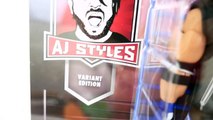 AJ Styles Wrestling Figure Toy Co Unboxing & Review!!