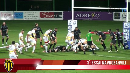 Provence Rugby / Albi : les temps forts