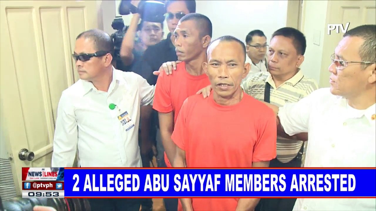 NEWS: 2 alleged Abu Sayyaf members arrested