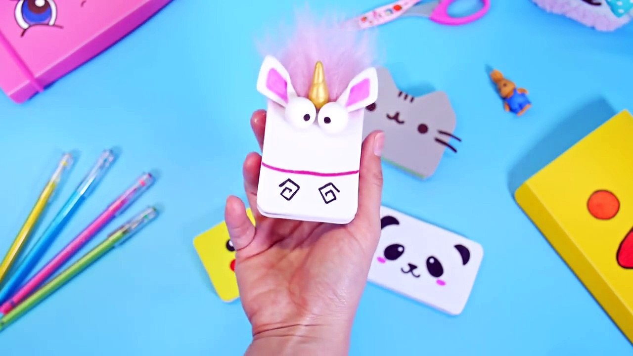 DIY Fun Notebooks you NEED to try!! Cute & Easy Magnetic Notebook! DIY School Supplies