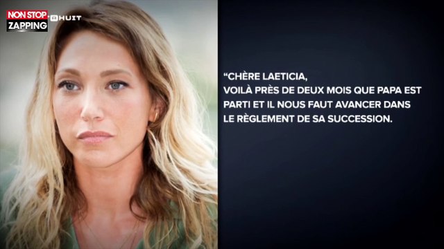 Héritage Johnny Hallyday : La lettre de Laura Smet pour Laeticia Hallyday dévoilée dans Sept à Huit (Vidéo)