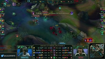 2018 NA LCS Spring Split (TSM vs Cloud9)