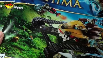 LEGO Chima Lavals Royal Fighter 70005 Review Legends of Chima new