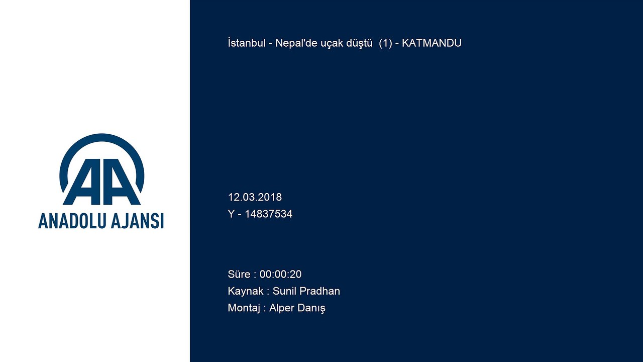 Nepal'de uçak düştü  (1) - KATMANDU