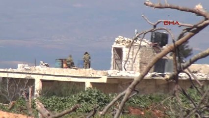 Suriye-Türk Askeri Afrin'i İzliyor