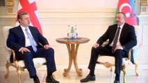 - Gürcistan Başbakanı Kvirikaşvili, Aliyev’le Bir Araya Geldi