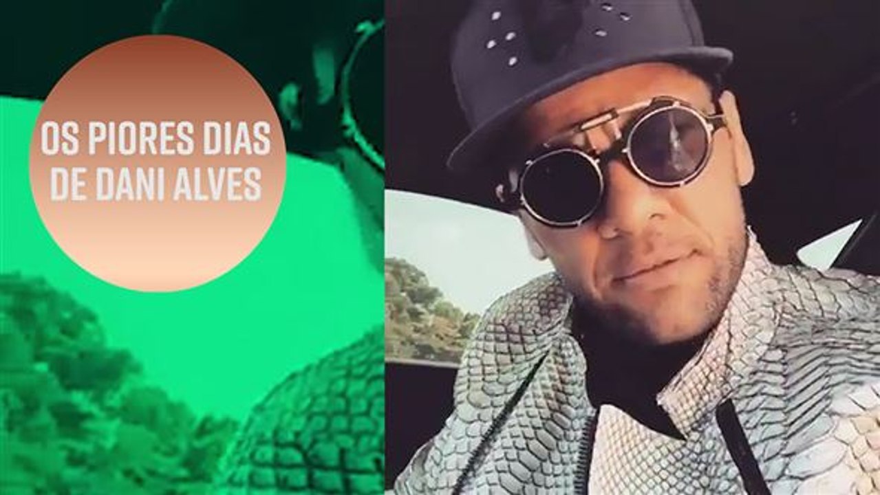 Os piores dias de Dani Alves