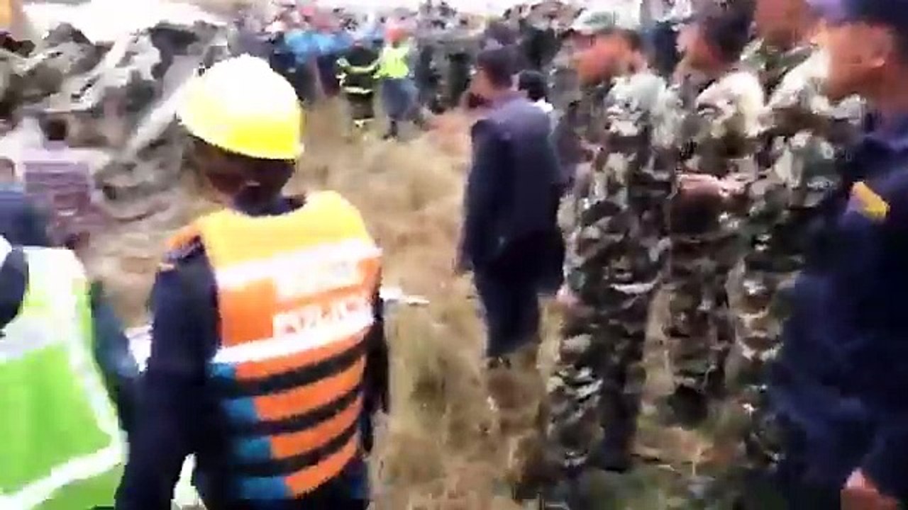 US-Bangla airlines aircraft crashes at TIA-Nepal