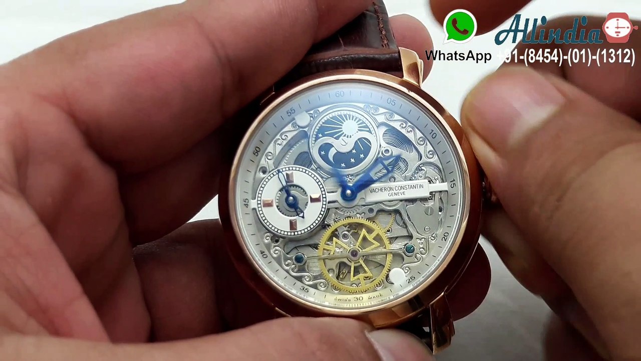 Vacheron Constantin Geneve Tourbilion Mens Watch