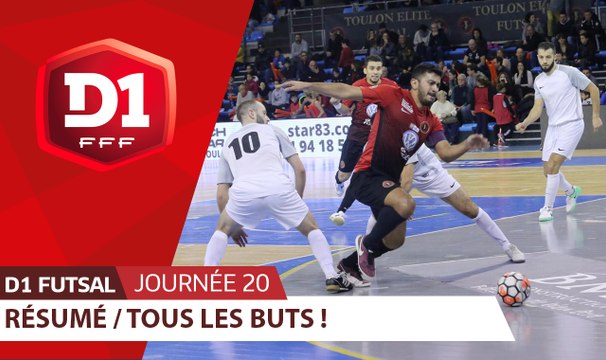 D1 Futsal, Journée 20 : Tous les buts I FFF 2018