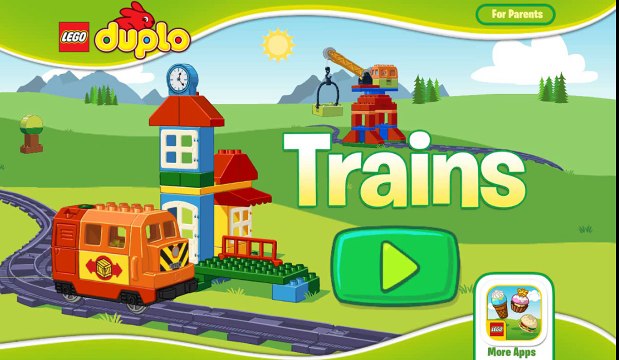 LEGO® DUPLO® Train - Лего Дупло Паровозик игра как мультфильм для детей