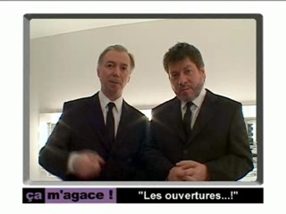 Chevallier et Laspales dans le pilote TV de "CA M'AGACE !"