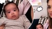 'Baby boy @work w mom today!' Jessica Alba shares sweet Snapchat video as she takes two-month-old son Hayes to The Honest Company HQ.