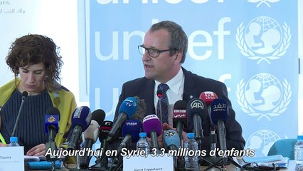 Syrie: de plus en plus d'enfants tués dans la guerre (UNICEF)