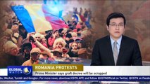 Romanian PM vows to scrap graft decree after massive protests